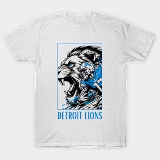 Detroit Lions Art T-Shirt